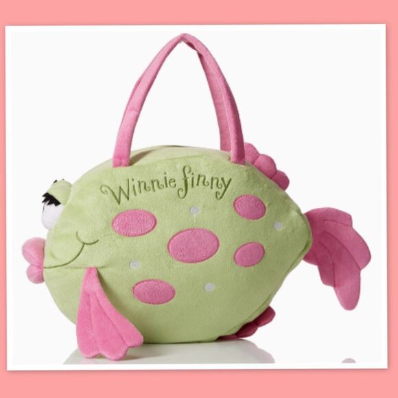 Winnie Finny Girls Fish Duffle Bag - Picture 2 of 7